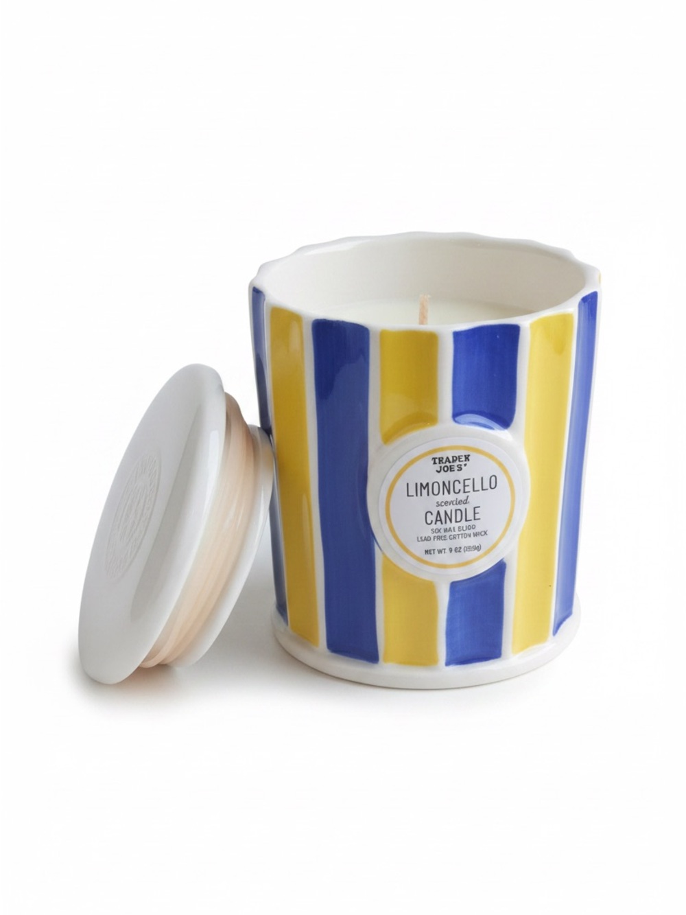 Trader Joe's Limoncello Scented Candle | Glass (9oz)